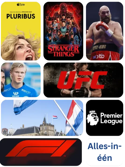 Films, series en sport on demand